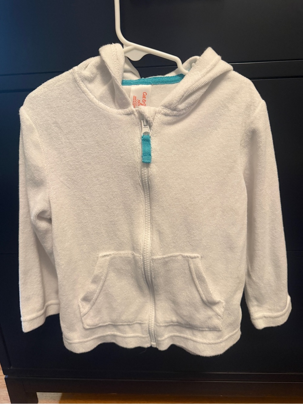 Kids Terry Pool Zip Up